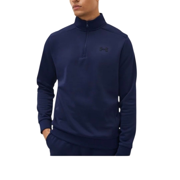 Under Armour Other - Under Amour Navy Fleece Quarter Zip XXL